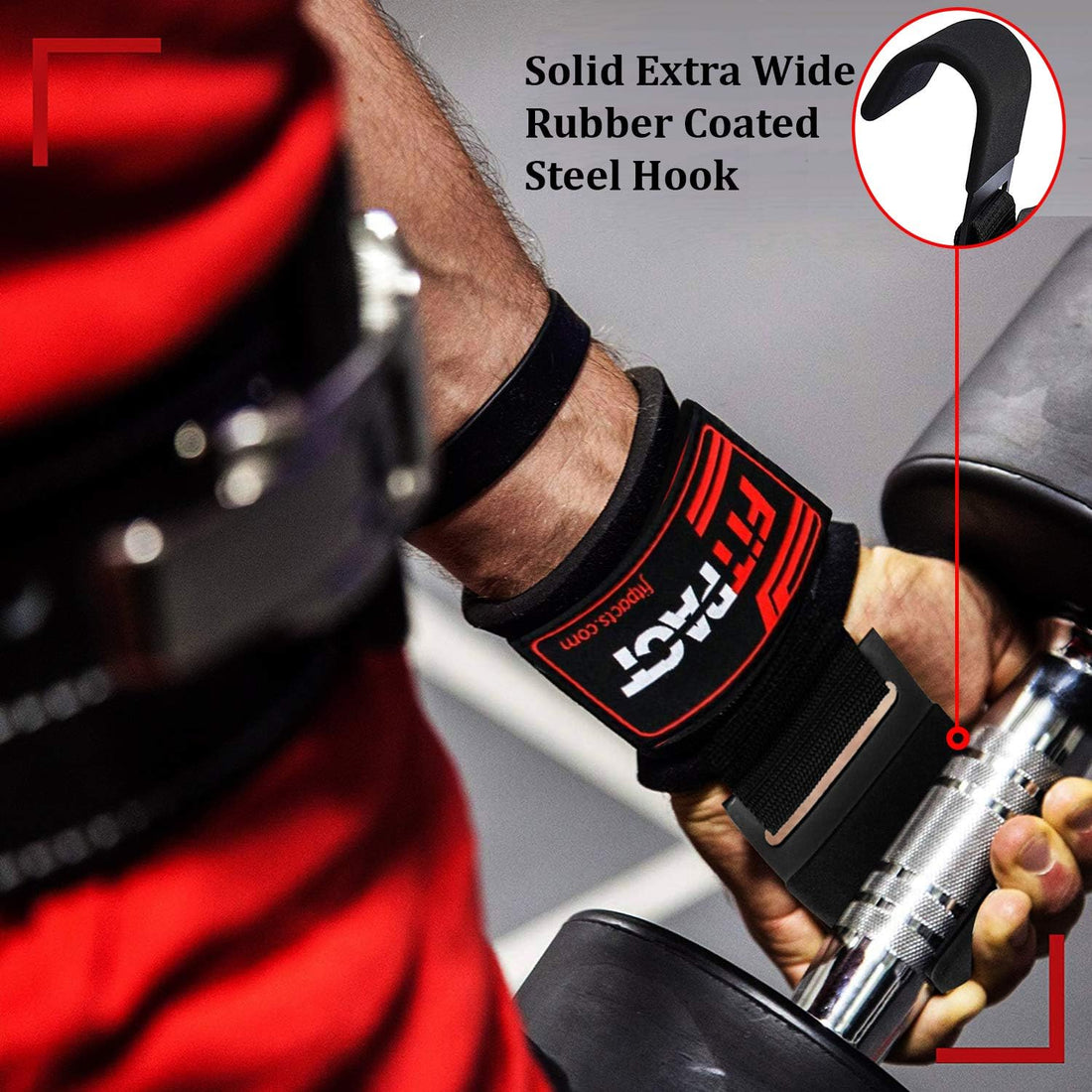 Fitness Lifting Hook Straps