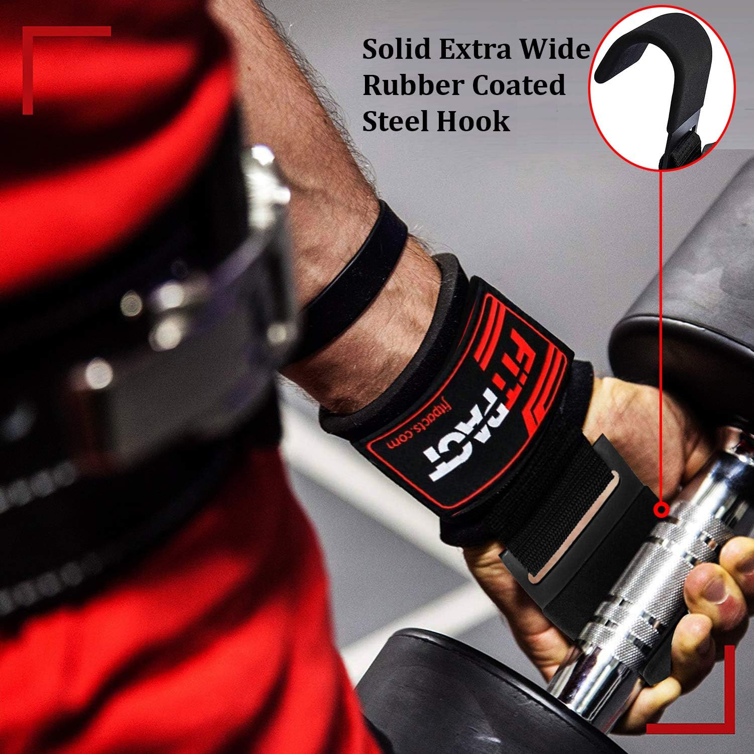 Fitness Lifting Hook Straps