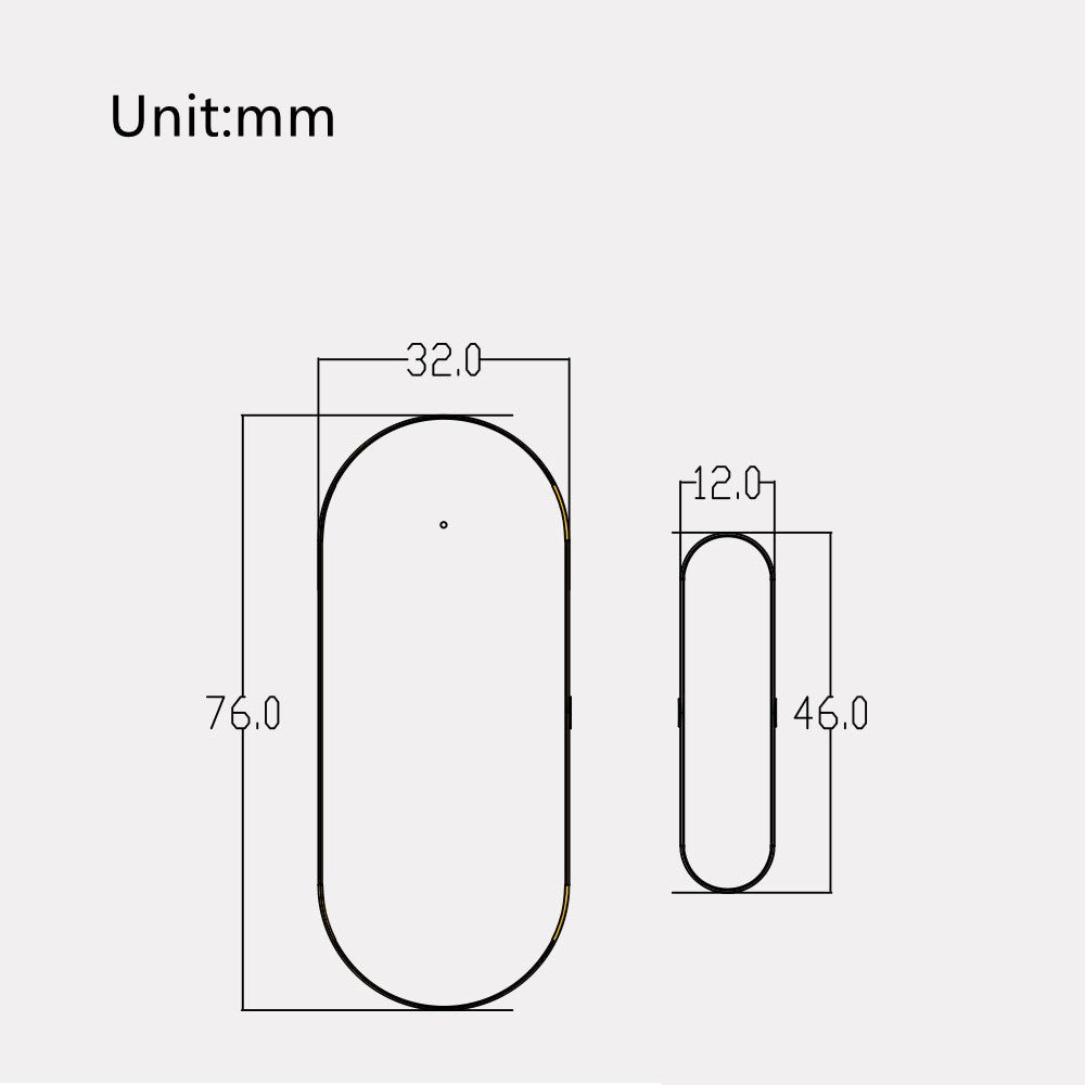 Wifi Smart Door Magnetic Anti-Theft Alarm